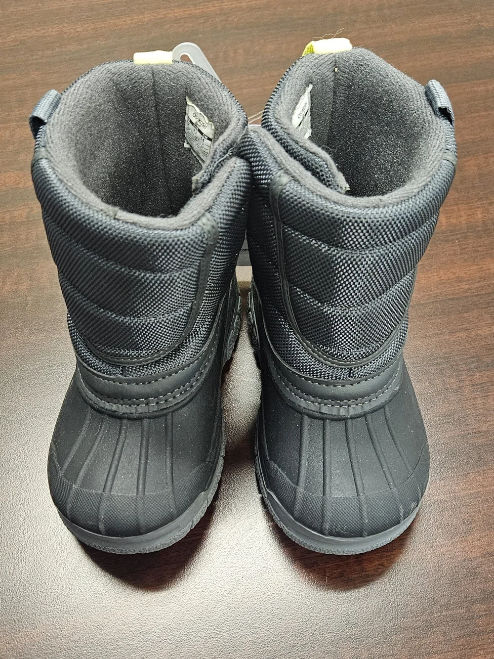 OshKosh B'gosh Kids Gray Waterproof Snow Boots